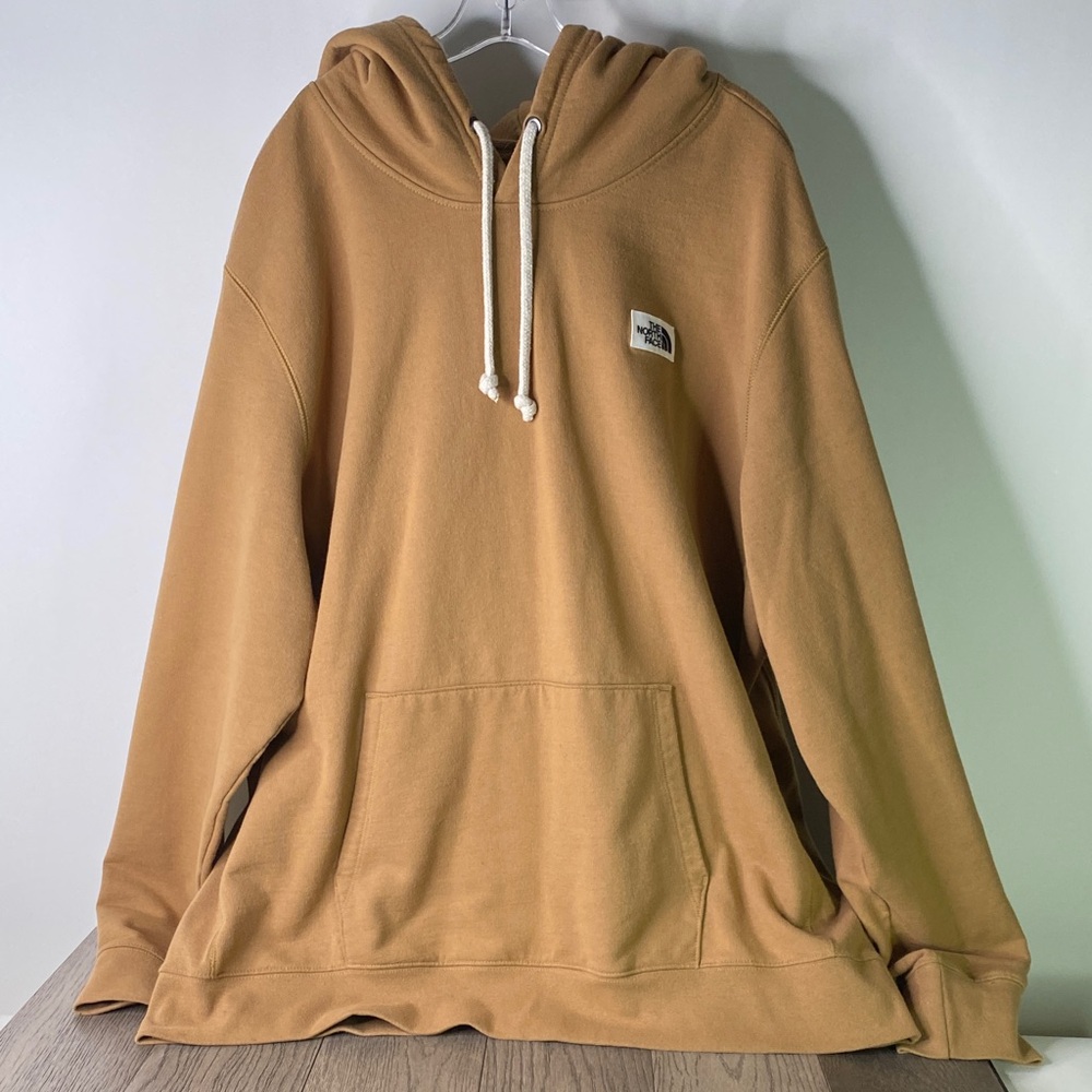 The North Face Men's Size 2XL Caramel Hooded Sweatshirt - 1403